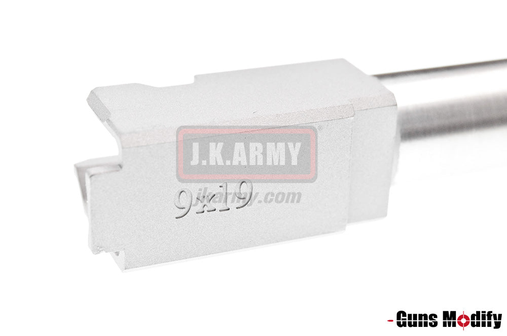 Guns Modify KM G17 Stainless Steel thread barrel For TM G17 ( Silver )