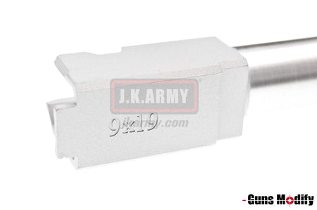 Guns Modify KM G17 Stainless Steel thread barrel For TM G17 ( Silver )