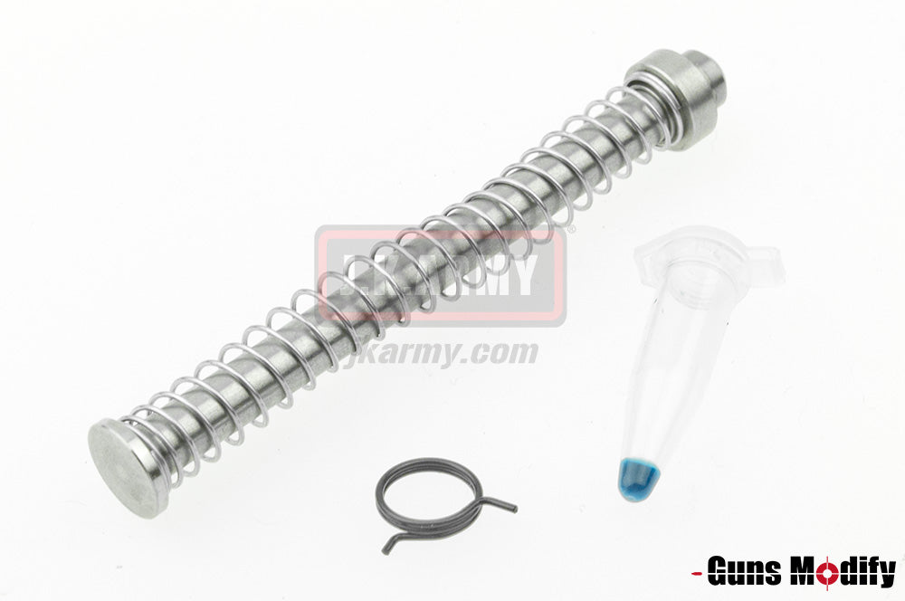 Guns Modify 125% Stainless Steel Recoil Guide Rod Set For TM G17/18/34 ( Silver )