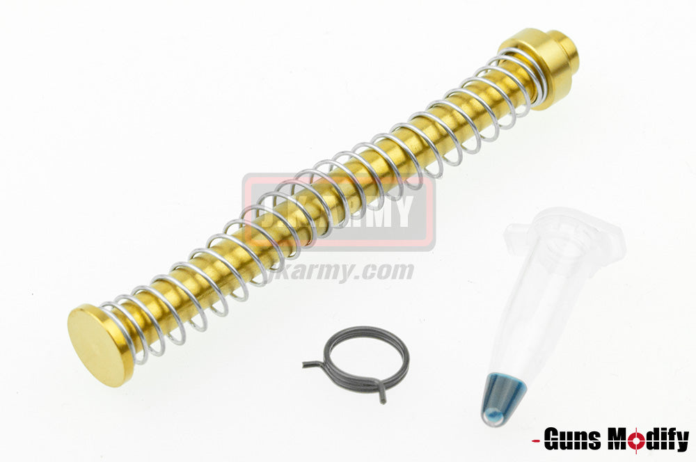 Guns Modify 125% Stainless Steel Recoil Guide Rod Set For TM G17/18/34 ( Tin-Nitride - Gold )