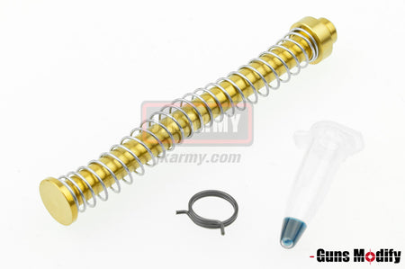 Guns Modify 125% Stainless Steel Recoil Guide Rod Set For TM G17/18/34 ( Tin-Nitride - Gold )
