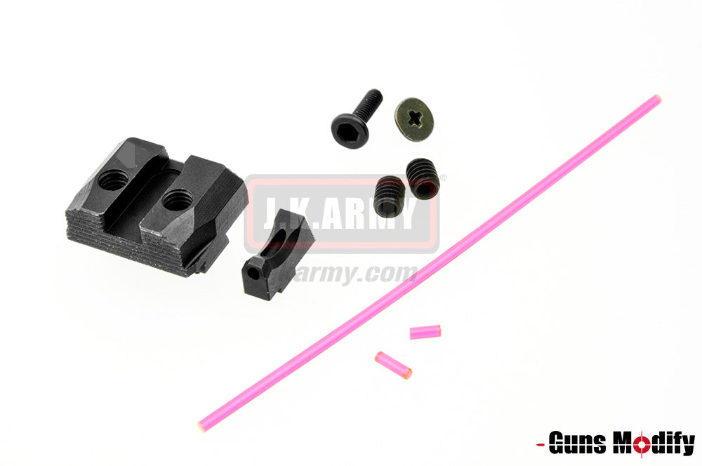 Guns Modify S Style Steel CNC Sight for TM / WE G Series / G Model