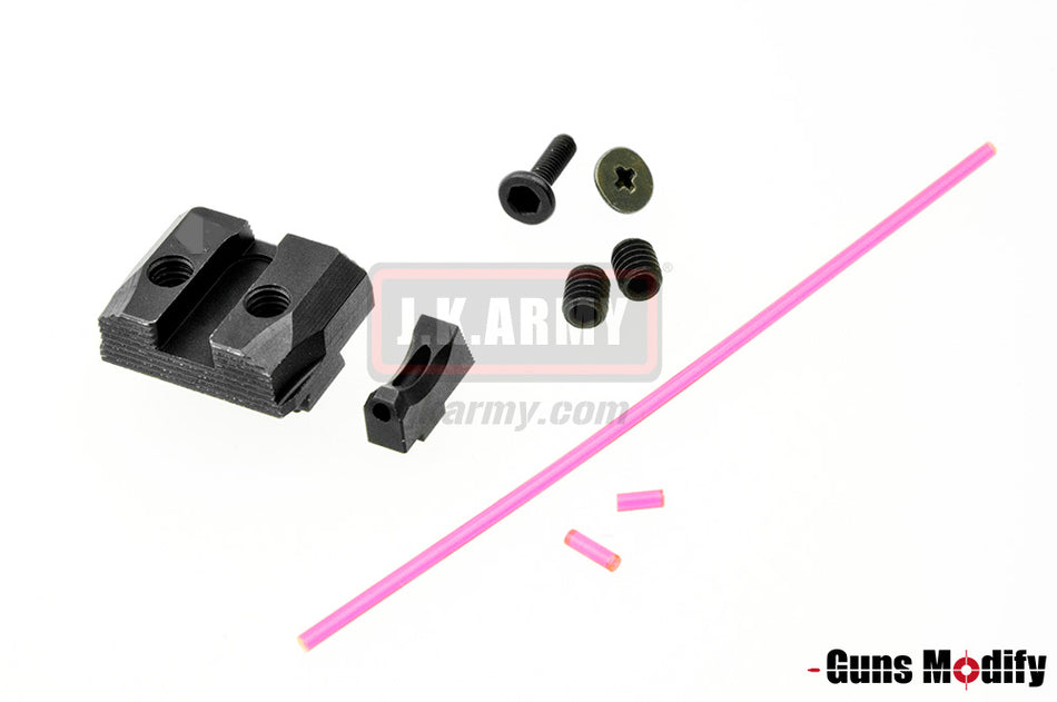 Guns Modify S Style Steel CNC Sight for TM / WE G Series / G Model