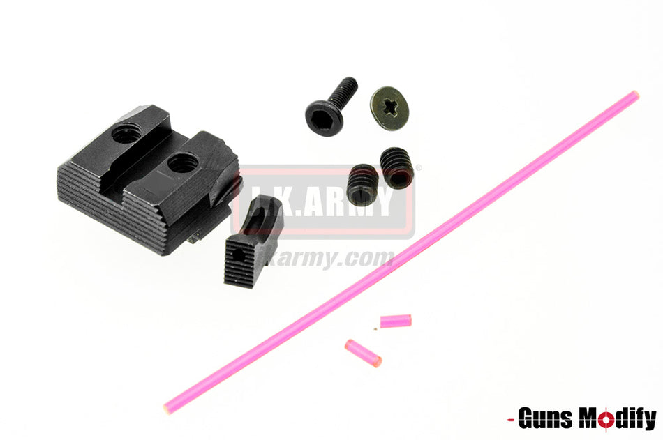 Guns Modify S Style Steel CNC Sight for TM / WE G Series / G Model