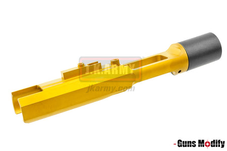 Guns Modify Stainless CNC Light Weight Zero Bolt Carrier For Marui TM MWS M4 GBB ( Nitride Gold )