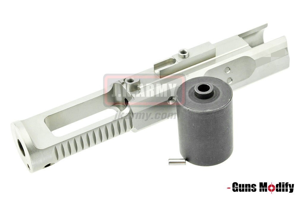 Guns Modify Stainless CNC Light Weight Zero Bolt Carrier For TM MWS M4 Nitride ( Silver )