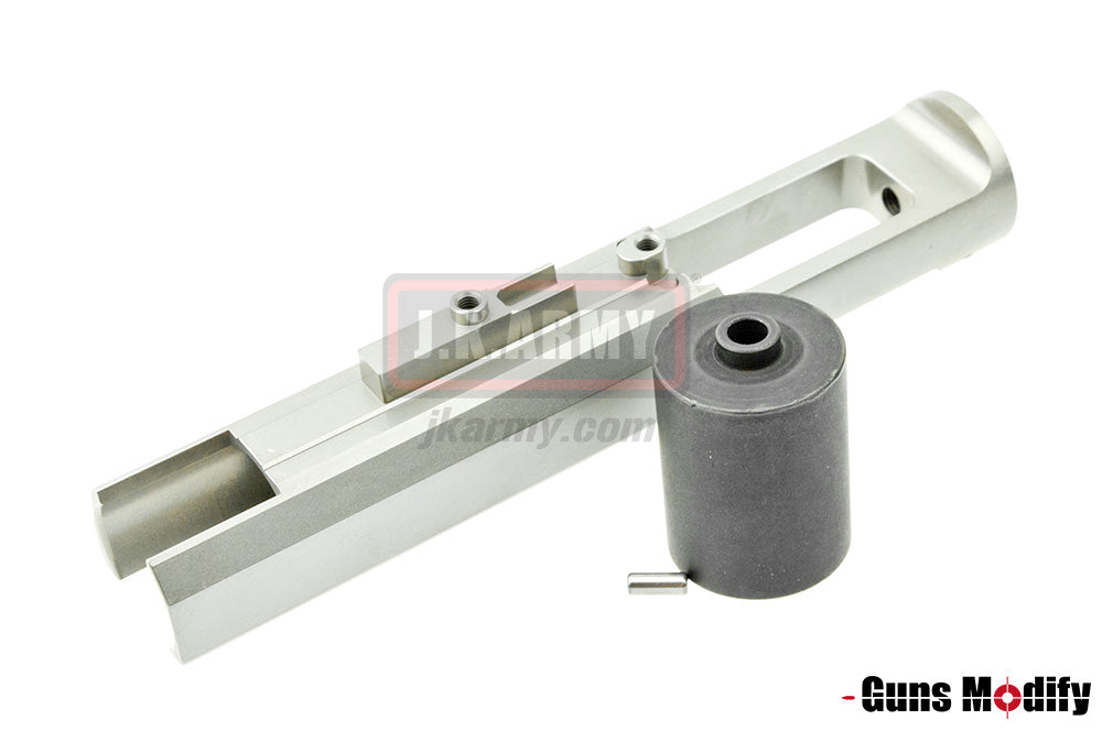 Guns Modify Stainless CNC Light Weight Zero Bolt Carrier For TM MWS M4 Nitride ( Silver )