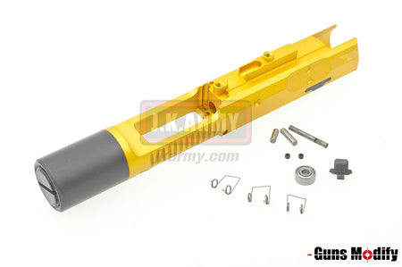 Guns Modify 7003T6 Aluminum CNC Speed Zero Bolt Carrier For TM MWS M4 ( Gold )