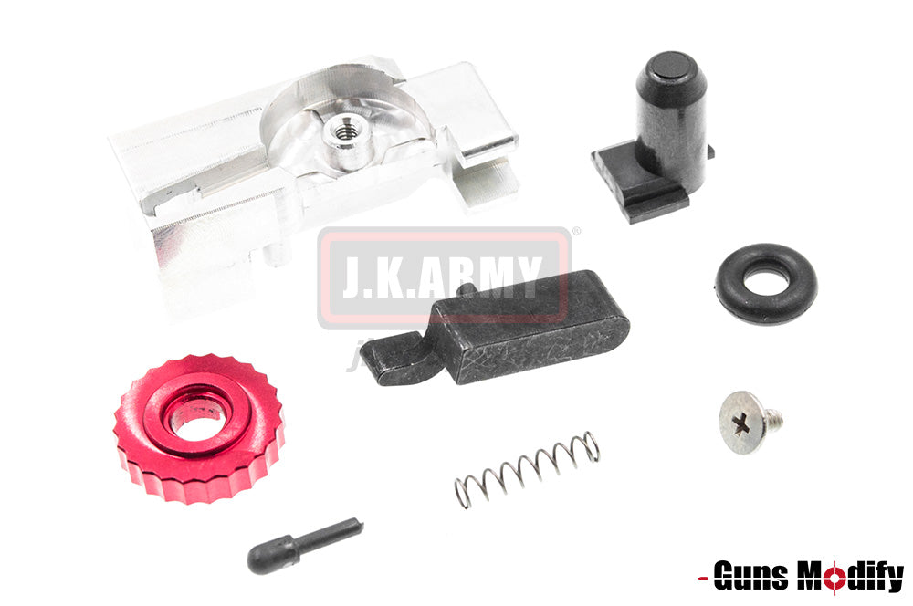 Guns Modify 6061 T6 Aluminum Hop Up Adjuster Set for Marui TM MWS M4 GBBR