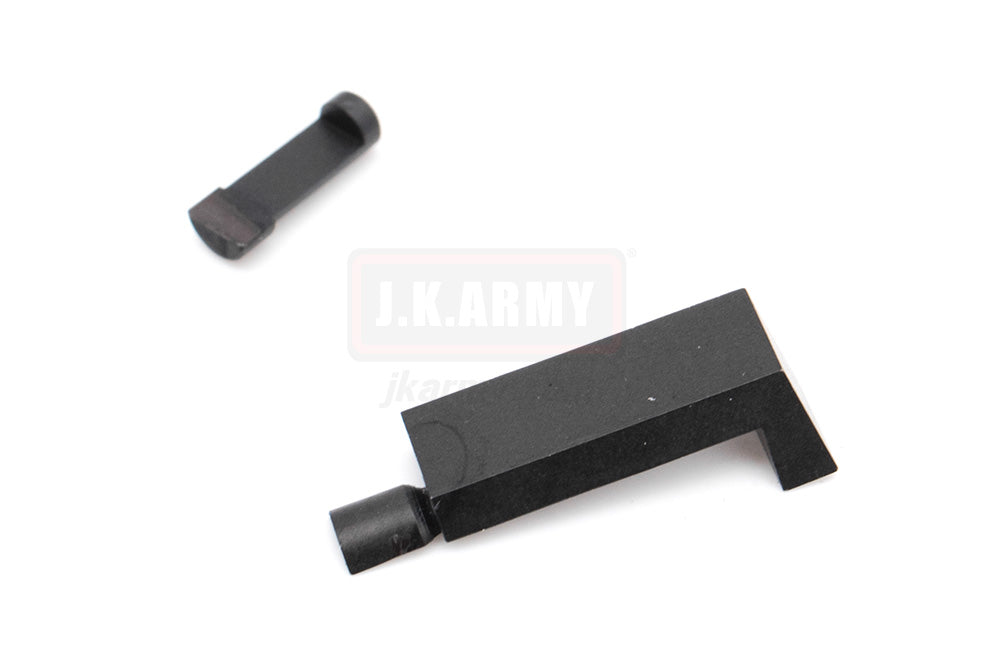 Guns Modify Aluminum CNC Slide with KK Style 4 Fluted Barrel Set for TM G18C GBB Pistol Series ( Gold / Silver )-Silver