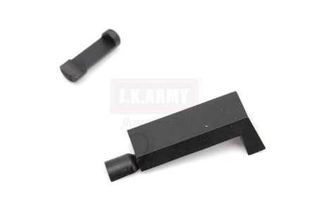 Guns Modify Aluminum CNC Slide with KK Style 4 Fluted Barrel Set for TM G18C GBB Pistol Series ( Gold / Silver )-Silver