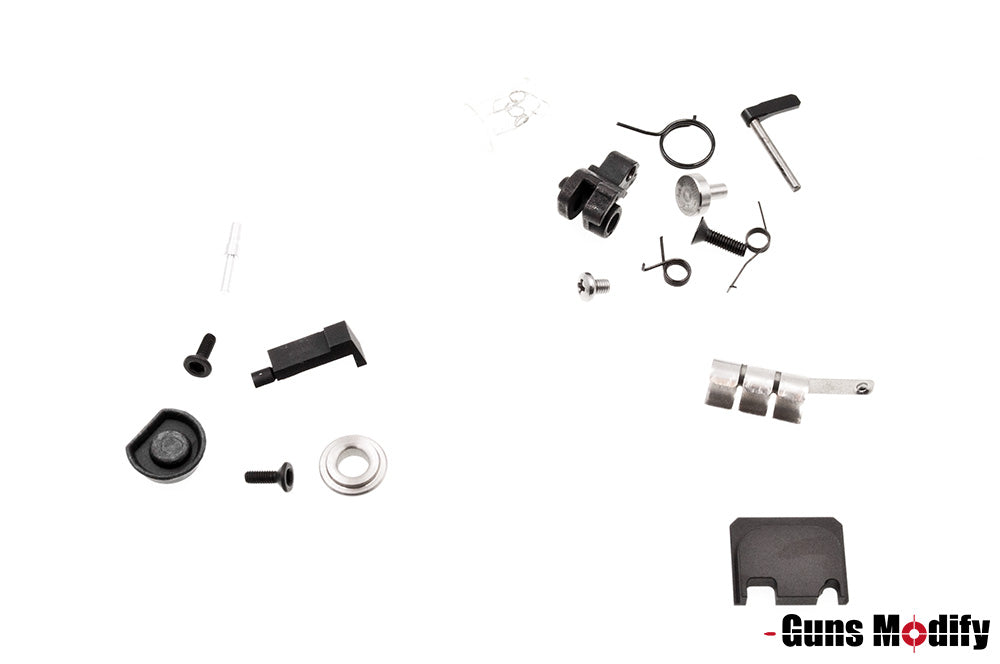 Guns Modify Ai Slide w/ Stainless Nitride Gold Barrel Set Model 26 RMR Cut LW Style for TM Model 26 ( Black )