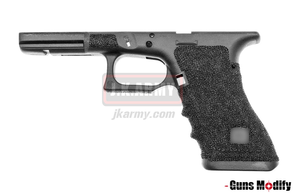 Guns Modify Polymer Gen3 RTF Frame for TM Model 17 / 18C with TT Style CNC Cut w/ Stripling ( Black ) ( G Series )