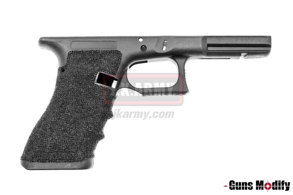 Guns Modify Polymer Gen3 RTF Frame for TM Model 17 / 18C with TT Style CNC Cut w/ Stripling ( Black ) ( G Series )