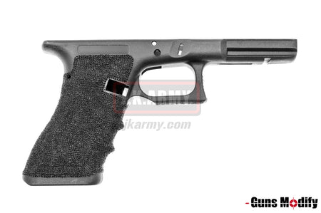 Guns Modify Polymer Gen3 RTF Frame for TM Model 17 / 18C with TT Style CNC Cut w/ Stripling ( Black ) ( G Series )