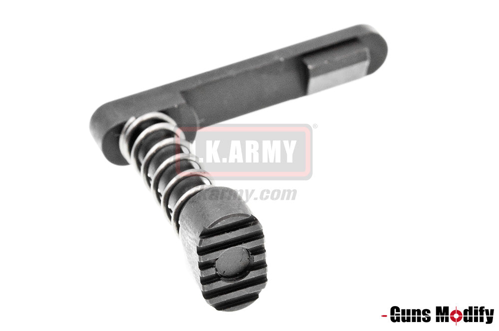 Guns Modify Steel Full CNC Magazine Catch For Marui MWS GBB - S Style Ver.
