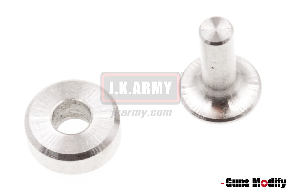 Guns Modify Stainless Steel Hammer Rotor / Pin Set for Tokyo Marui TM M4 MWS GBBR