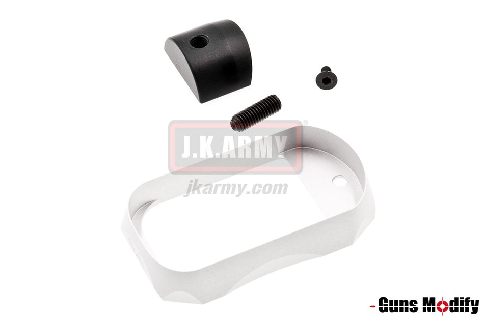 Guns Modify S Style Magwell Ver.2 For TM Model 17 / 18C ( Silver )