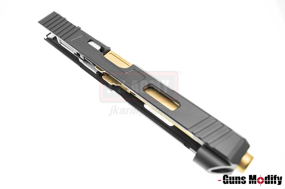Guns Modify S Style Model 34 RMR Aluminum Slide Set w/ GD Steel Barrel for TM Model 17 / 18C