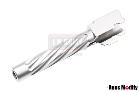 Guns Modify SF Style Stainless Steel Fluted Barrel For TM Model 17 ( SV )