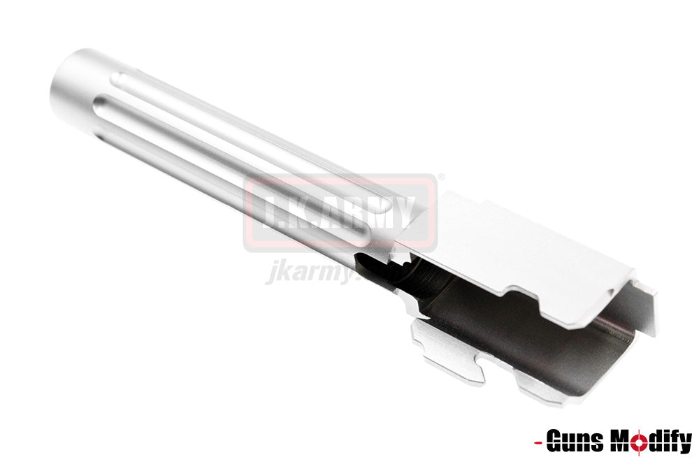 Guns Modify DEN Style Stainless Steel Fluted Barrel For TM Model 17 ( SV )