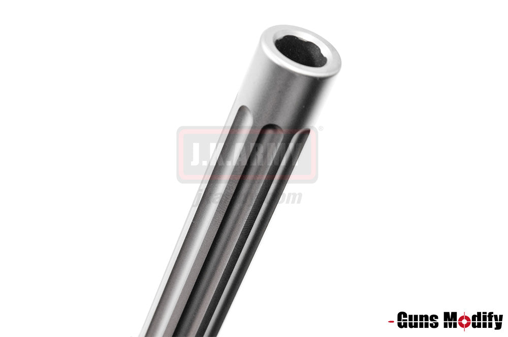 Guns Modify DEN Style Stainless Steel Fluted Barrel For TM Model 17 ( SV )
