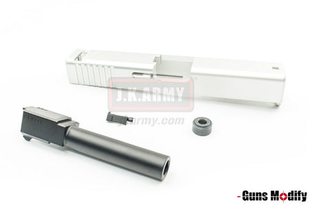 GunsModify Tiffany Full CNC Aluminum Slide Barrel Set for TM Model 19