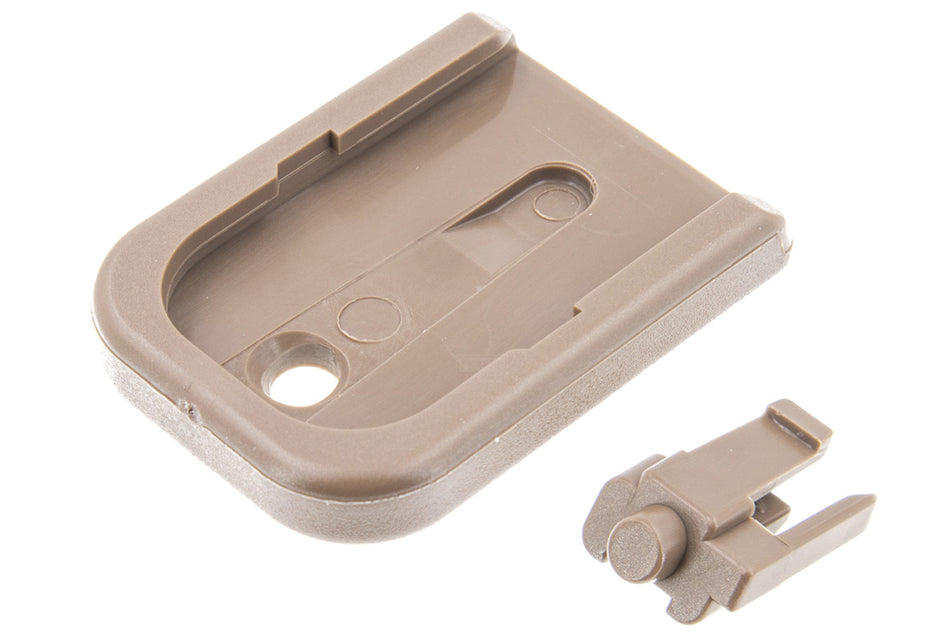 Guns Modify High Tenacity Polymer Mag Base Pad For TM / GM G-Series G Model Magazine ( FDE )