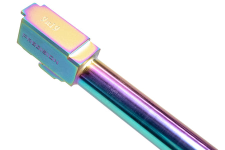 Guns Modify KM Style G Model 17 Steel Treaded Barrel for TM G17 GBBP ( Rainbow CCW )