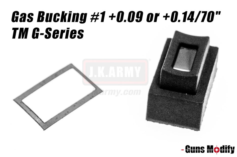 Guns Modify Magazine Gas Bucking #1 +0.09 or +0.14/70" TM G-Series