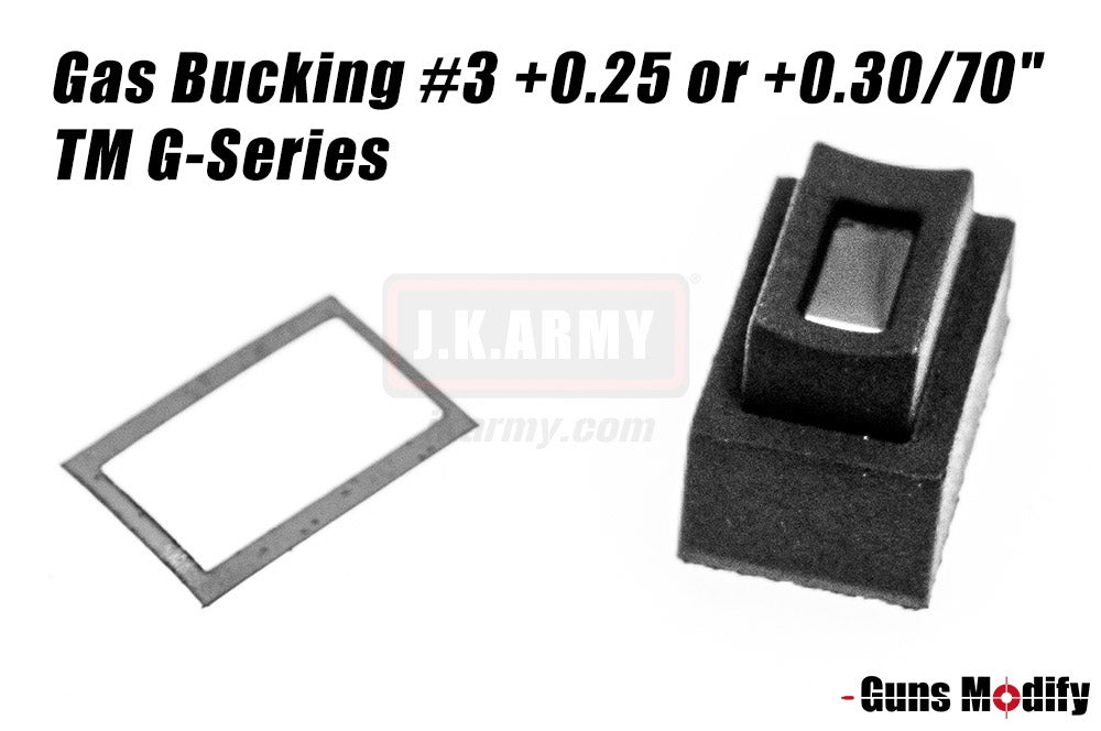Guns Modify Magazine Gas Bucking #3 +0.25 or +0.30/70" TM G-Series