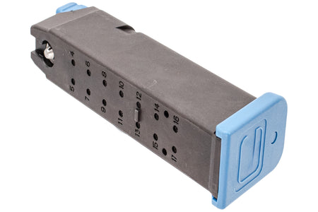 Guns Modify Full Upgraded 25 Rounds Gas Magazine For TM / GM G17 G Model GBBP Series Gen3 / 4 Compatible ( Blue )
