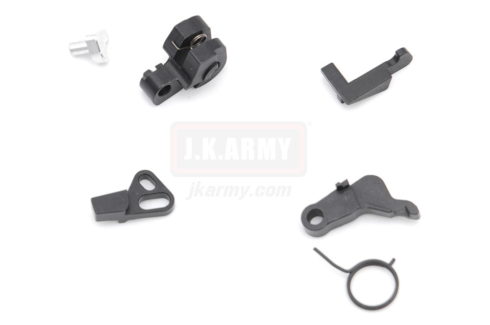 Guns Modify New 2020 CNC Steel Zero Firing Control Set 4 lbs Trigger Pull For TM G17 / 22 / 26 / 34 GBBP Series