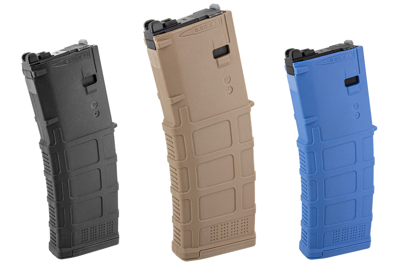 Guns Modify EVO MWS 35Rds Gas Magazine for Marui TM MWS / MTR GBBR Series ( Training Blue )