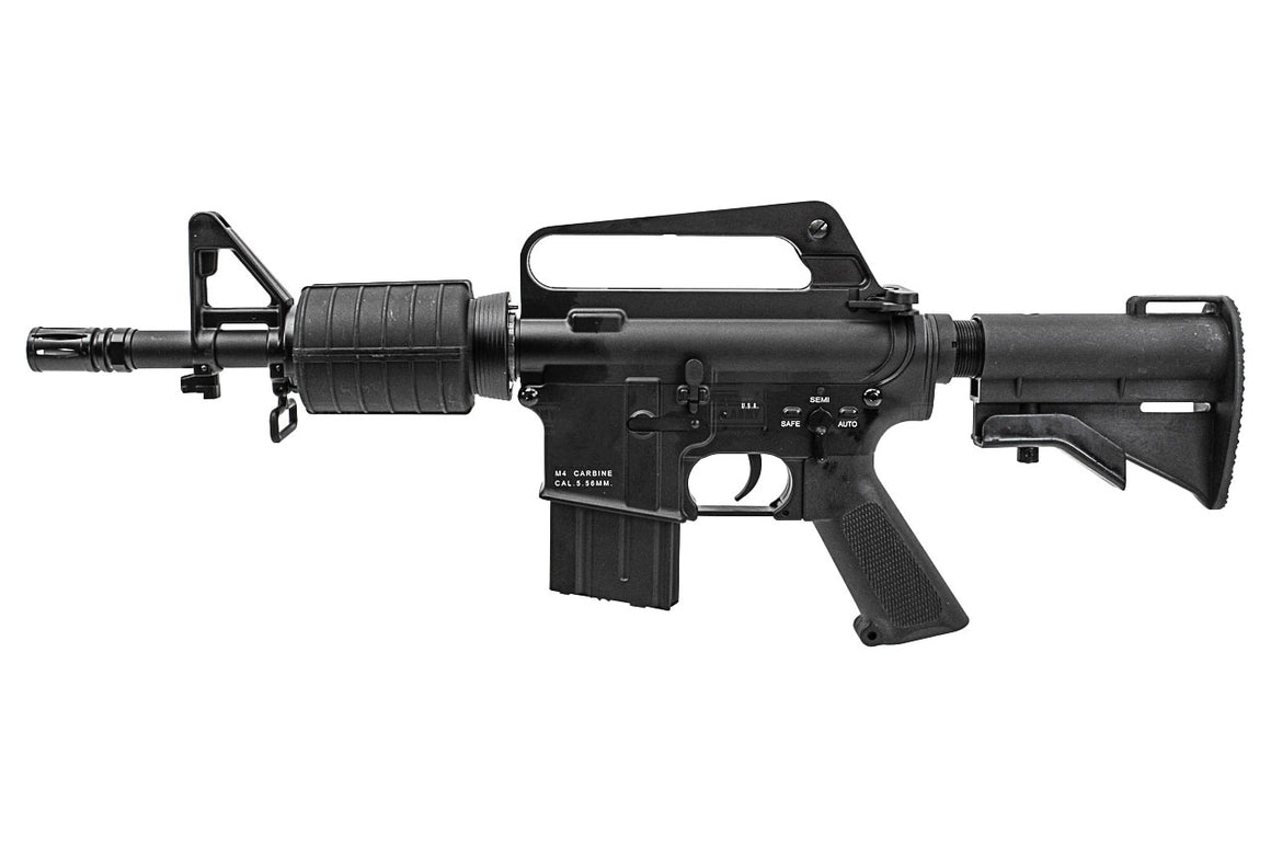 Double Bell CAR-15 Mini SBR Airsoft AEG Rifle ( With 3 Magazines Set )