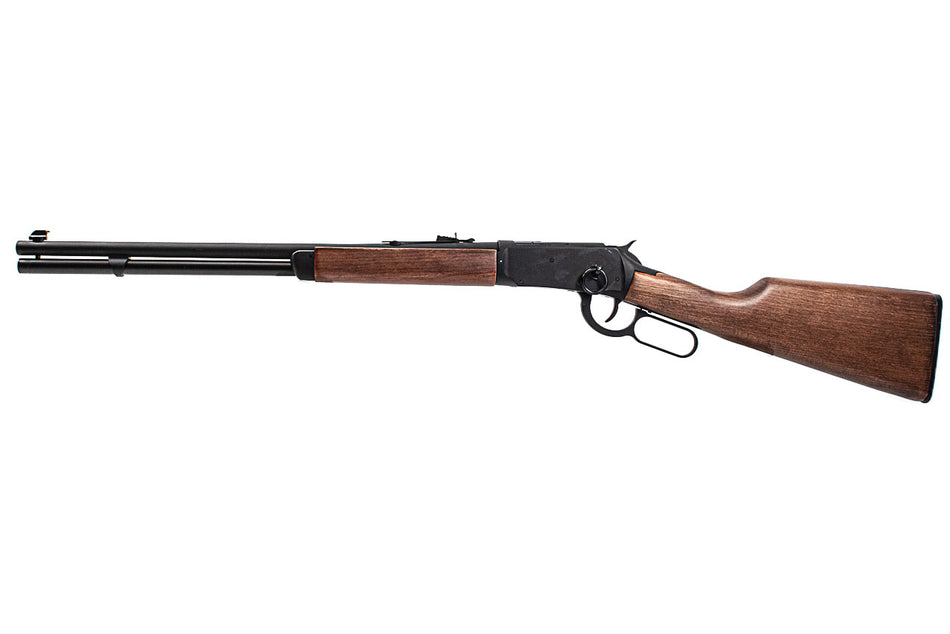 Double Bell Cowboy M1894 Real Wood Stock Gas Shell Ejection Lever Action Rifle Airsoft ( Winchester 1894 6mm Version )