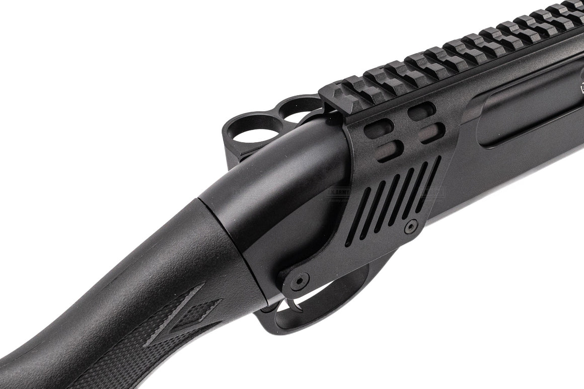 EMG Strike Industries Licensed M870 Gas Powered Pump Action Shotgun Airsoft ( by Golden Eagle )