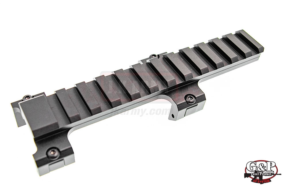 G&P Rail Mount for VFC MP5 Series GBB  / G3A1 GBB ( BK )