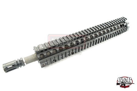 G&P DD M4A1 Rail Front Set for MWS ( BK )