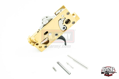 G&P MWS CNC Custom Adjustable Trigger Box (Flat)