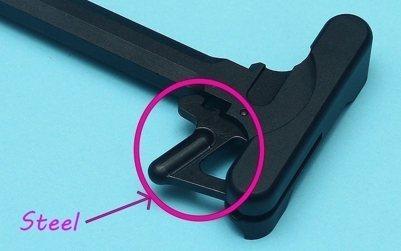 G&P SPR Cocking Handle For Marui MWS ( CNC Process ) ( Black )