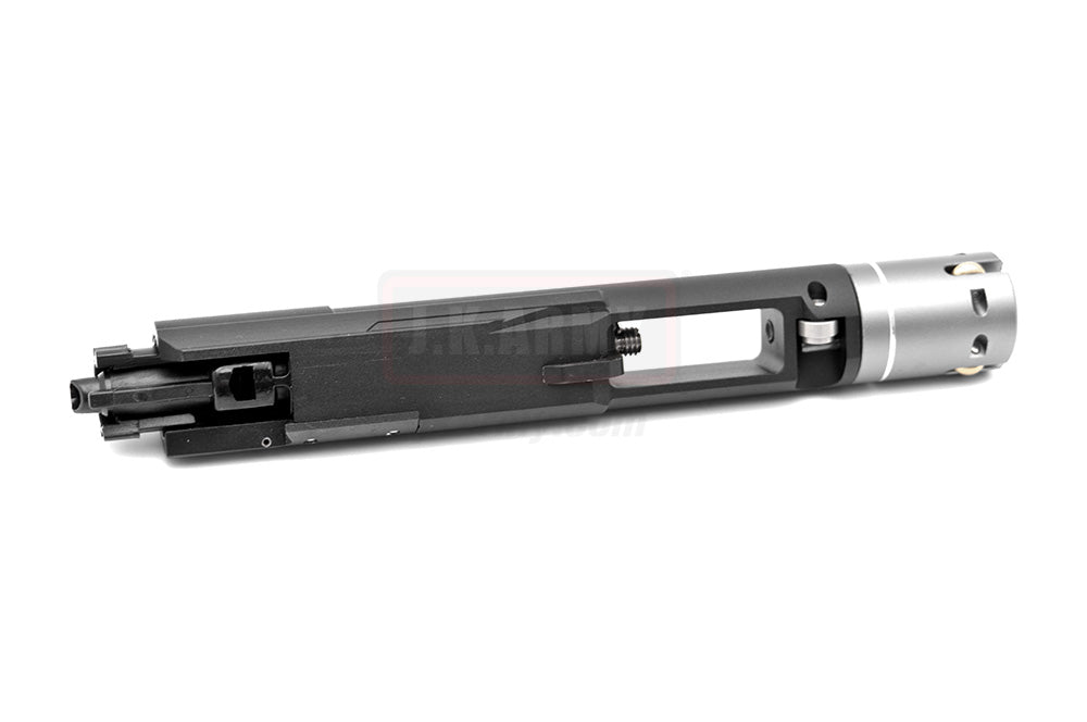 G&P MWS Forged Aluminum Complete 4-6 Bolt Carrier Group Set ( Black ) ( For G&P Buffer Tube )