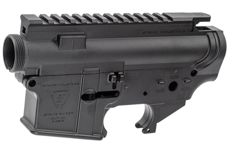 G&P MWS Forged Aluminum SI M4 Receiver Set with Hop Up Chamber ( Licensed by Strike Industries ) ( Anodized Black Finish ) ( TM MWS )