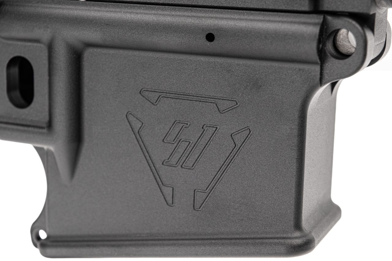 G&P MWS Forged Aluminum SI M4 Receiver Set with Hop Up Chamber ( Licensed by Strike Industries ) ( Anodized Black Finish ) ( TM MWS )