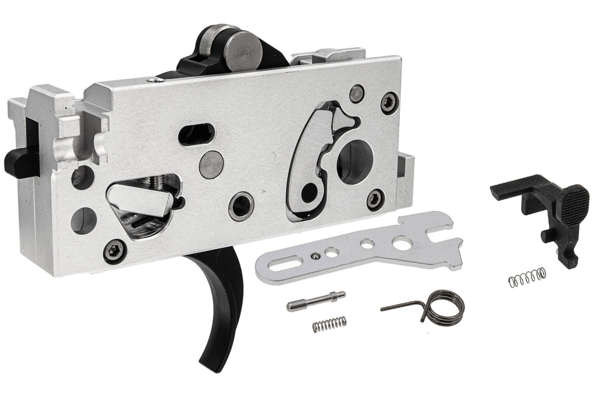 G&P CNC MWS Drop-in Std. Trigger Box Set w/ Bolt Release for Marui TM M4 MWS GBB Series ( Adjustable Hammer Ver. )