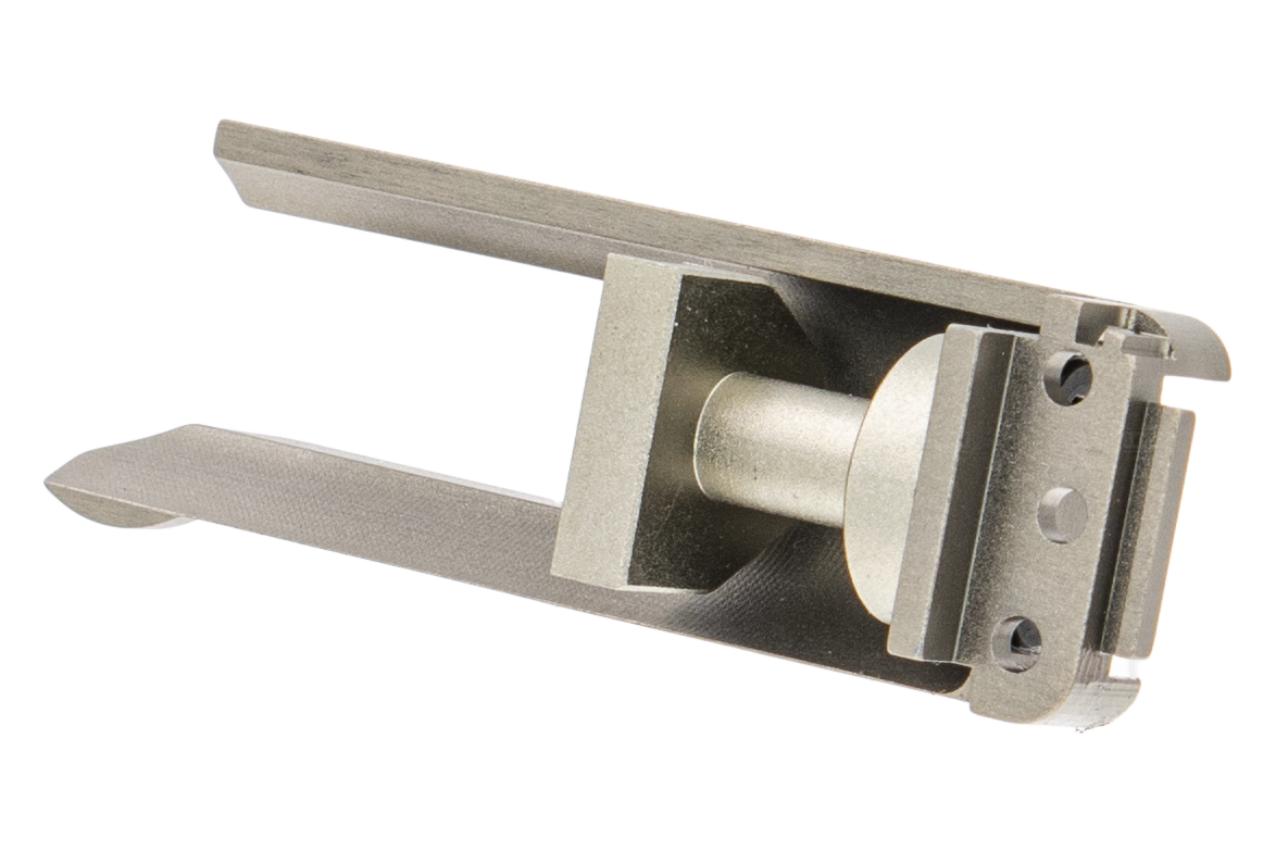 G&P CNC Aluminum Air Nozzle Mount BBU for SIG AIR / VFC P320 M17 M18 Airsoft GBB Pistol Series ( Grey )