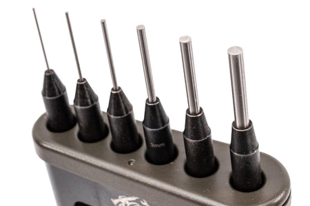 Gun Power Tool GPT Pin Punch Set ( 6 Pieces Set ) -Olive Drab