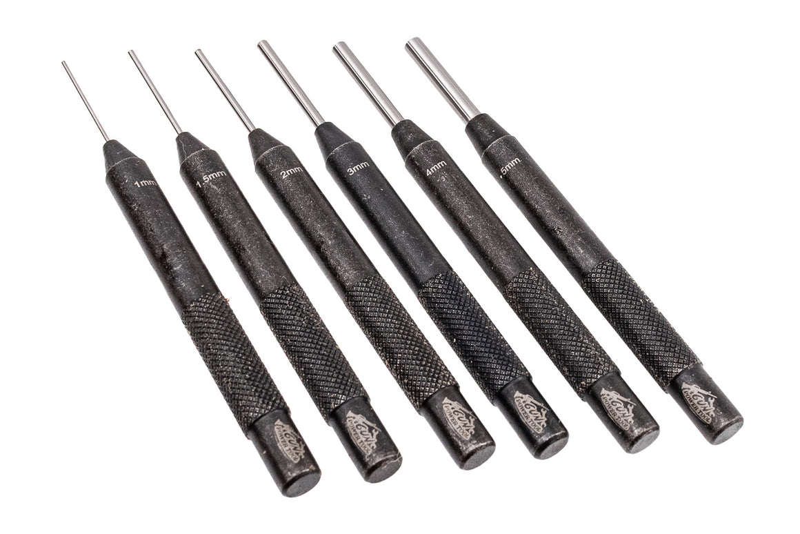 Gun Power Tool GPT Pin Punch Set ( 6 Pieces Set ) -Olive Drab