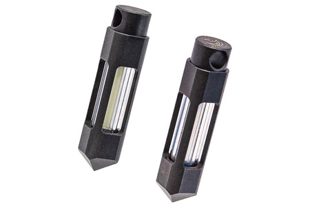 Glow Rhino CNC Steel Tritium Glow Fob -Green