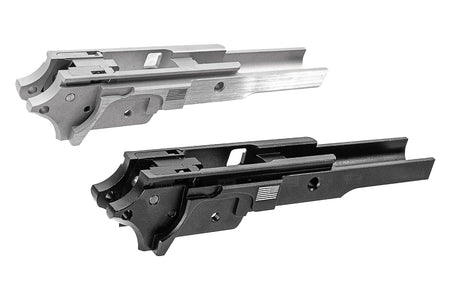 Gunsmith Bros Staccato Style 3.9″ Aluminum Advance Frame for Marui TM Hi-Capa GBBP Series-Silver
